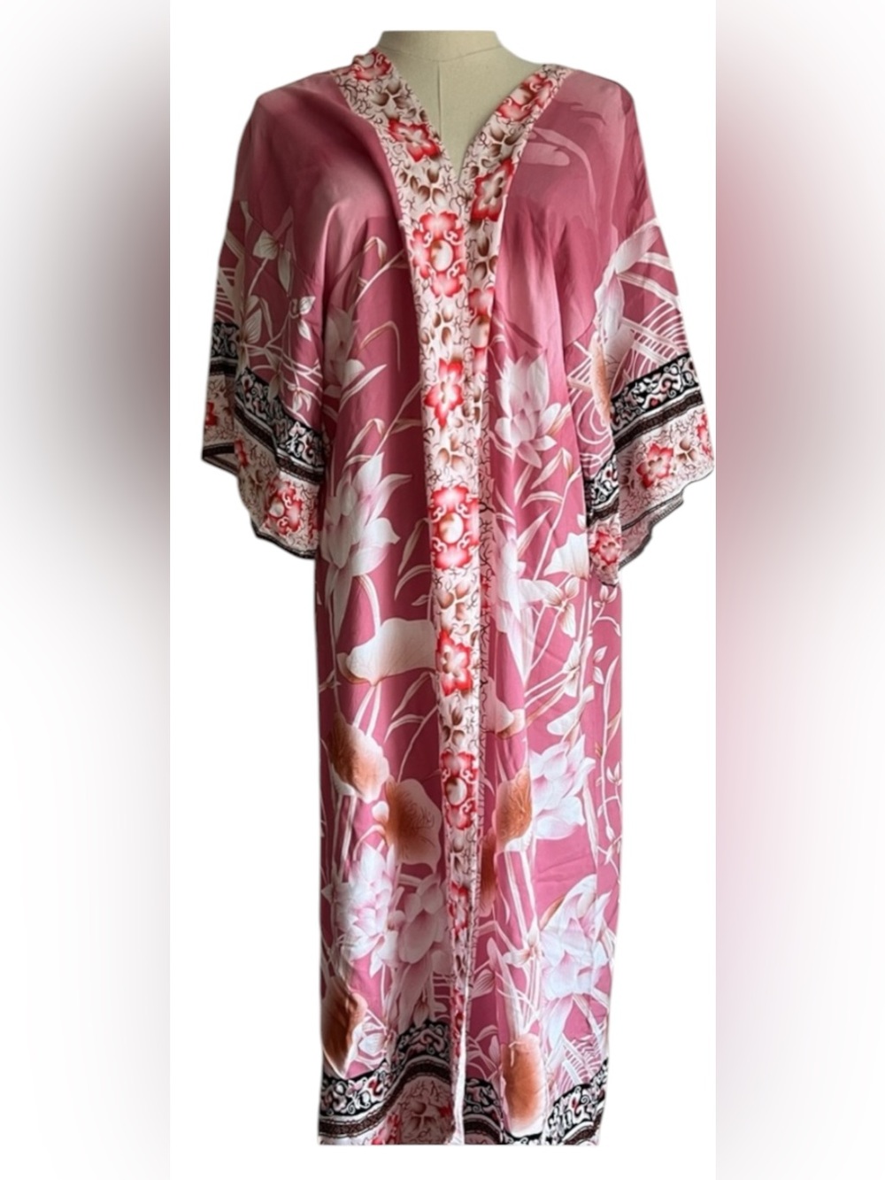 Boho Gypsy Festival Kimono Duster Swim Cover-Up